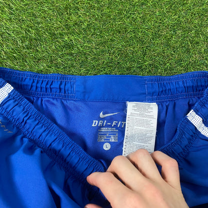00s Nike Brazil Shorts Blue Large