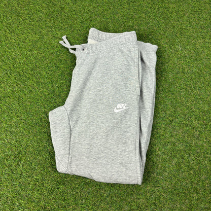 00s Nike Cotton Joggers Grey XS