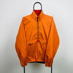 90s Nike ACG Packable Waterproof Windbreaker Jacket Orange Small