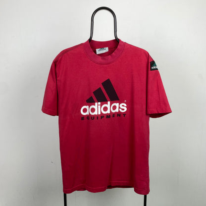 90s Adidas Equipment T-Shirt Red Large