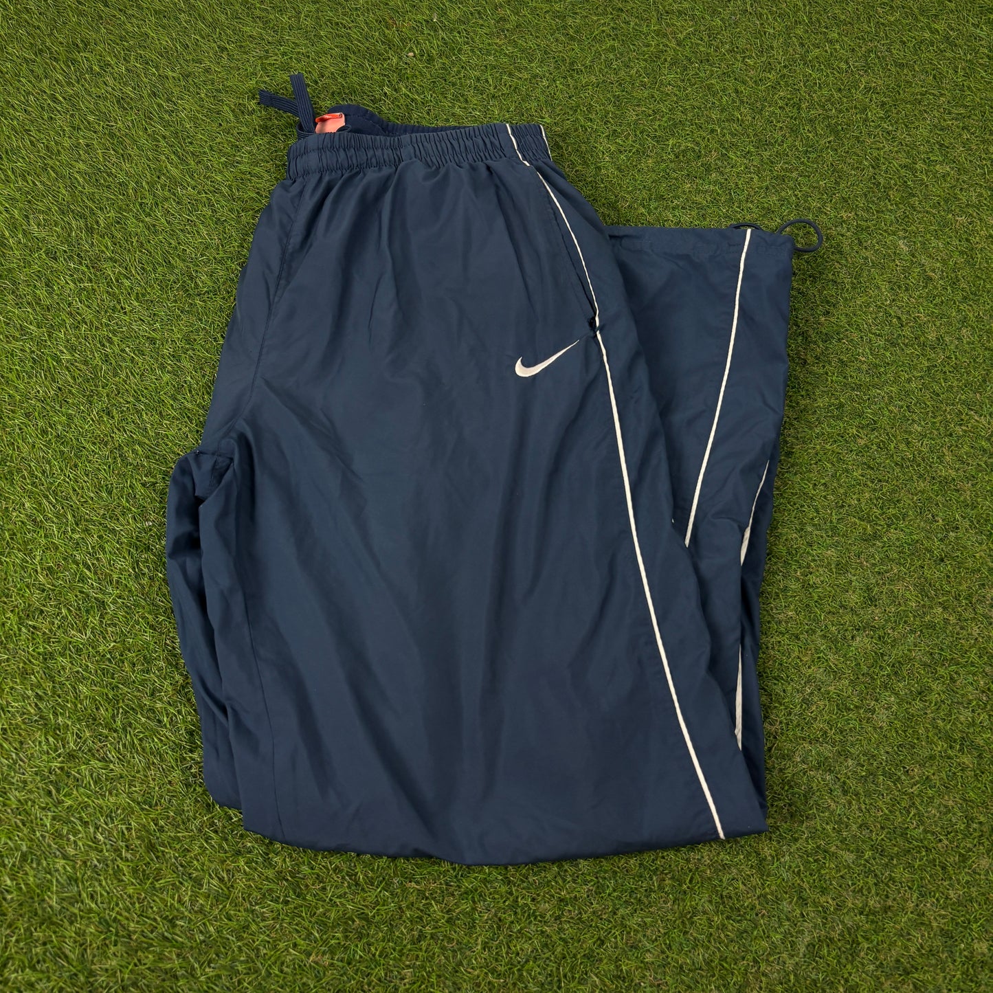 00s Nike Piping Joggers Blue Large