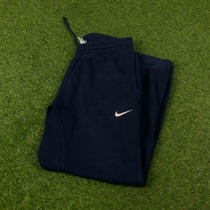 00s Nike Cotton Joggers Blue Medium