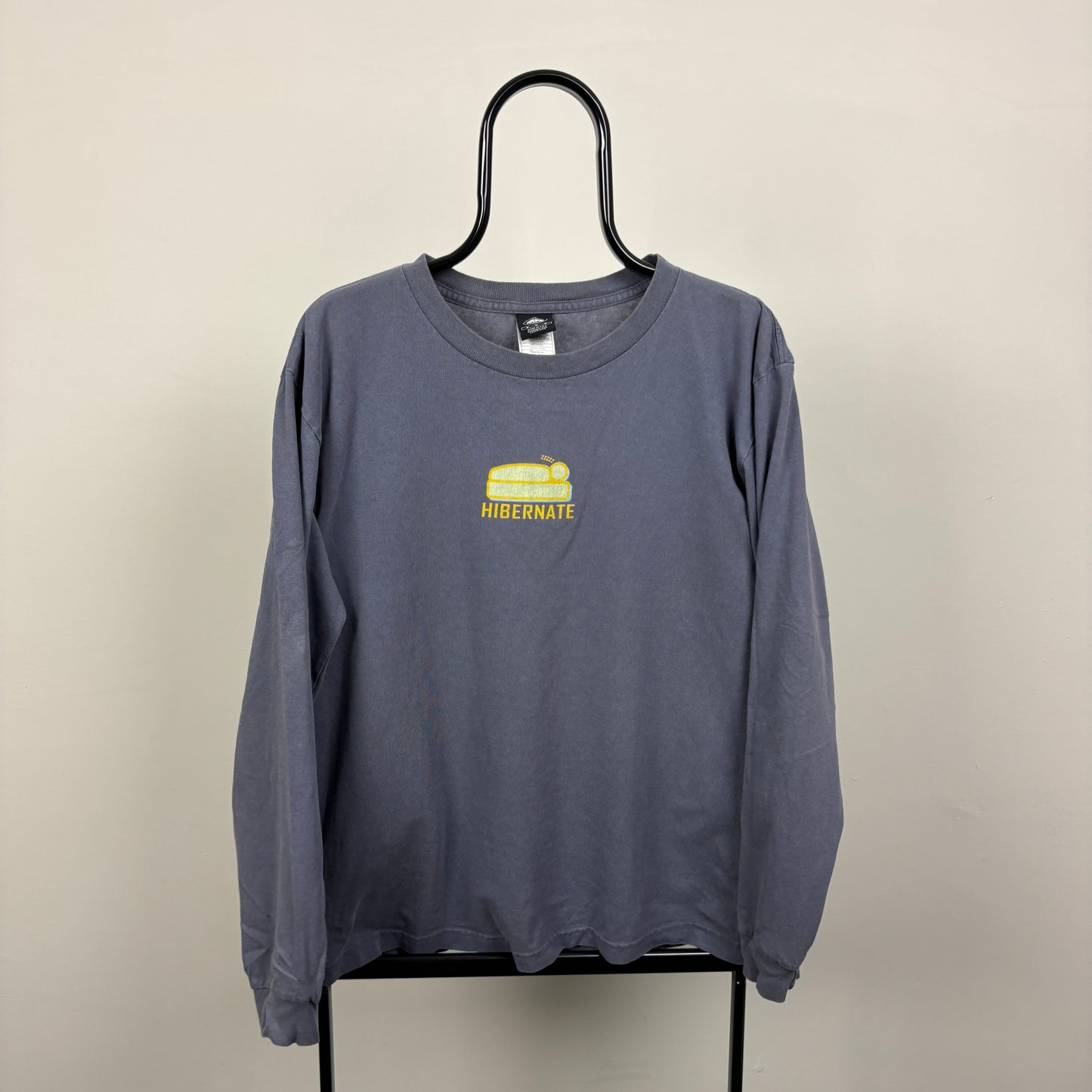 00s Nike Snowboard ACG Long Sleeve T-Shirt Blue Medium