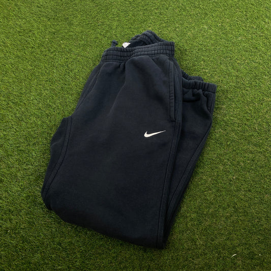 00s Nike Wide Leg Cotton Joggers Blue Medium