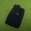 00s Nike Cotton Joggers Black XS