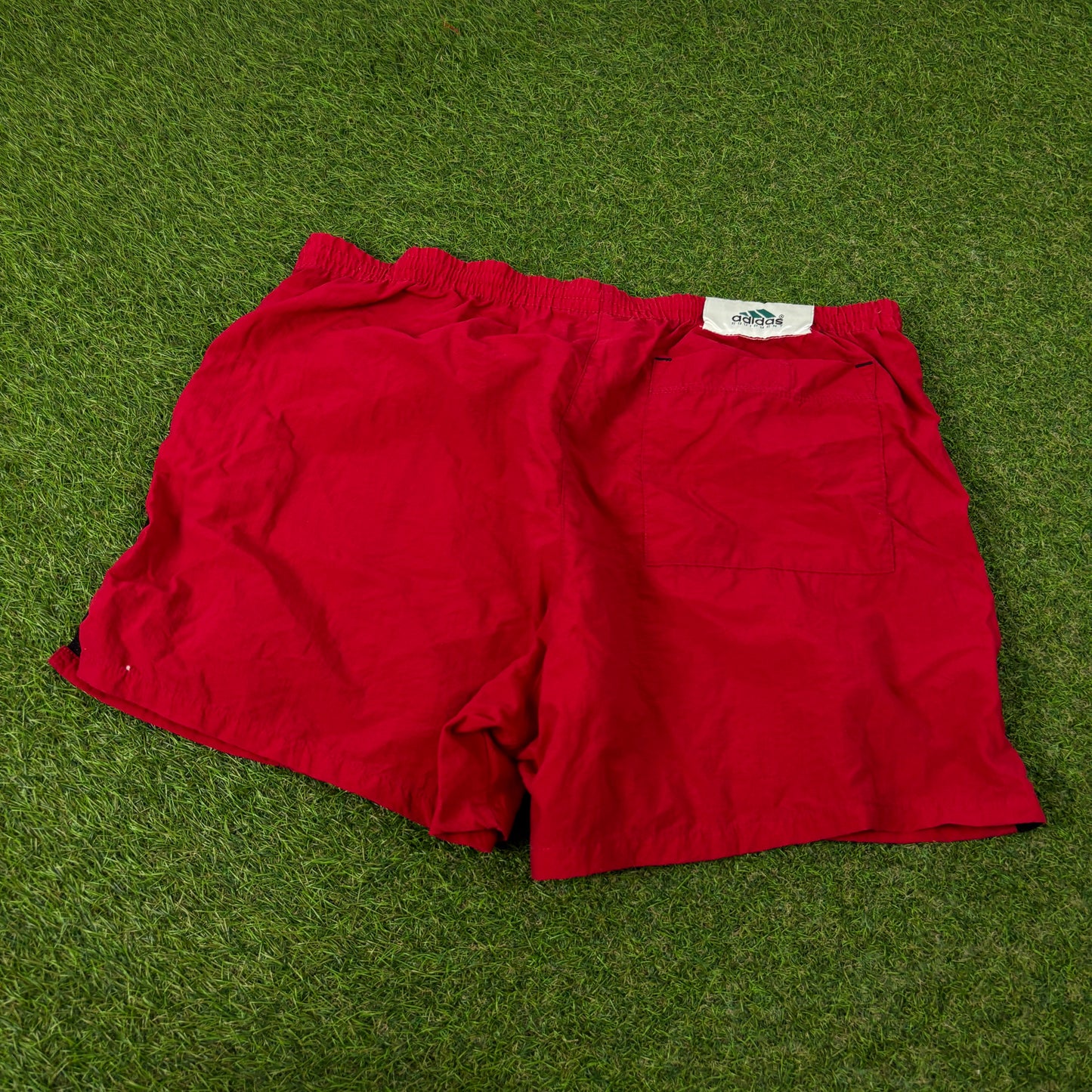 90s Adidas Equipment Shorts Red Medium