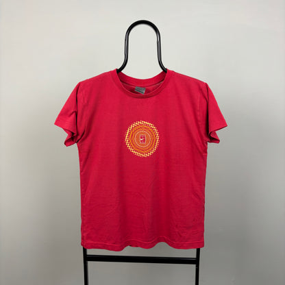 00s Nike Court Tennis T-Shirt Pink Medium