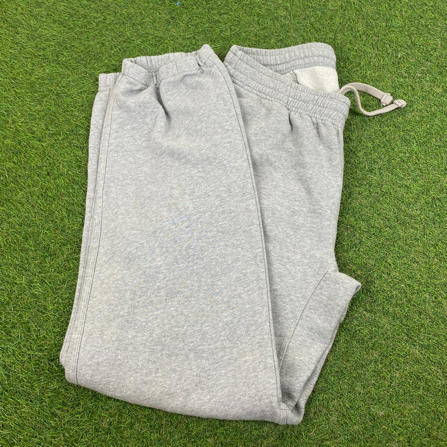 00s Nike Wide Leg Cotton Joggers Grey Large