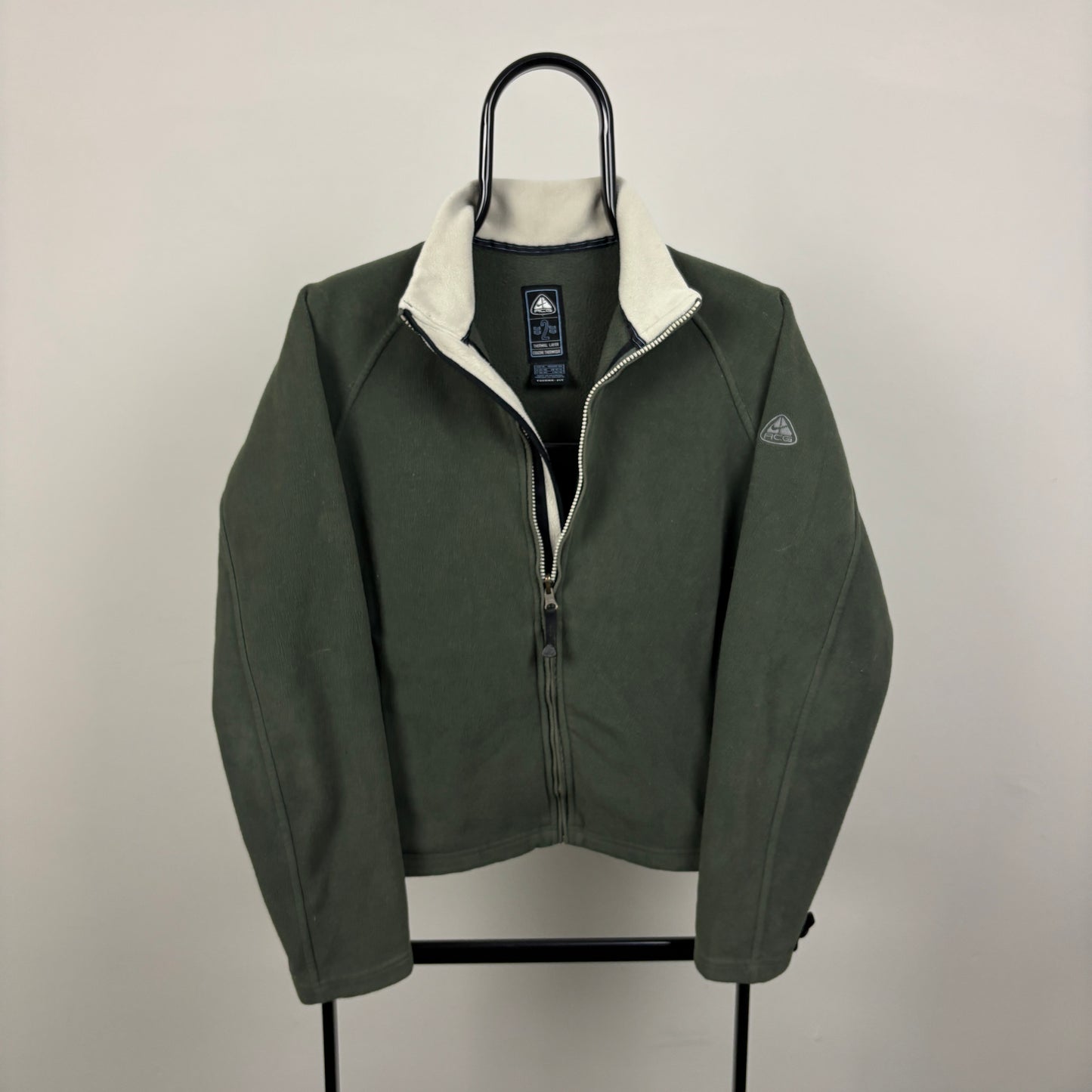 00s Nike ACG Fleece Sweatshirt Green Women’s Medium