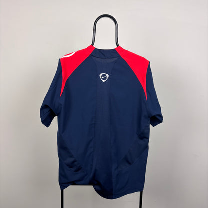 00s Nike T90 T-Shirt Blue Medium