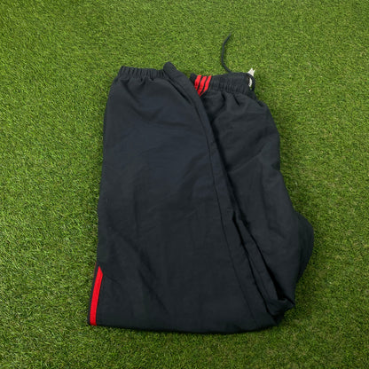 00s Adidas Piping Joggers Grey Medium