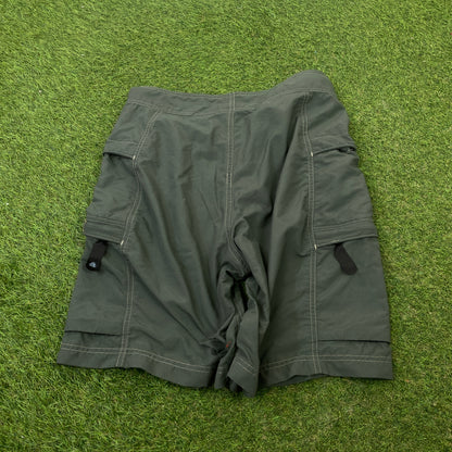 00s Nike ACG Waterproof Shorts Green Small