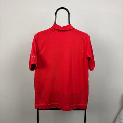 00s Nike Shox Polo Shirt T-Shirt Red Medium