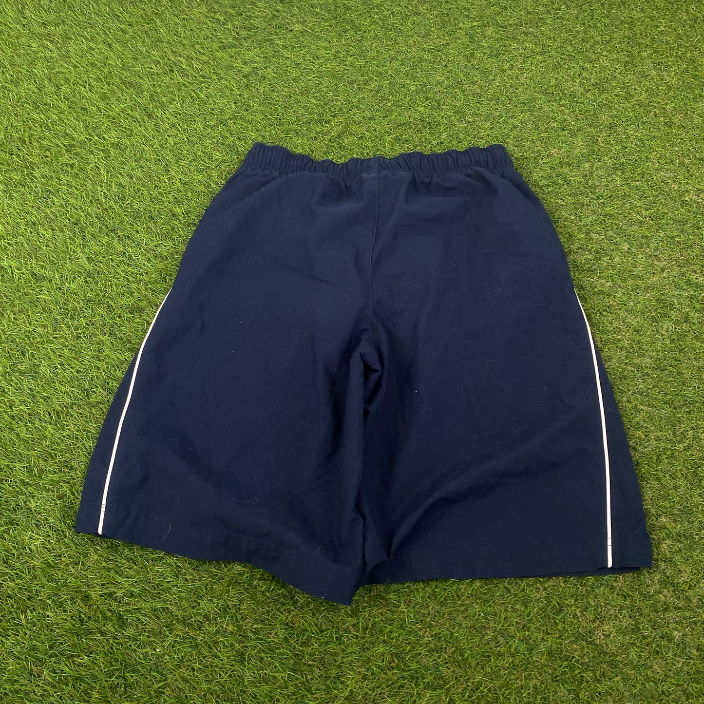 00s Nike Piping Shorts Blue Small