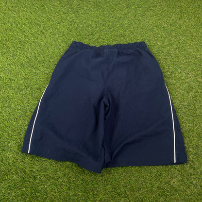 00s Nike Piping Shorts Blue Small