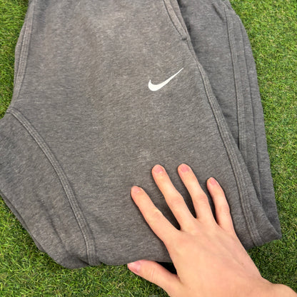 00s Nike Cotton Joggers Grey Small