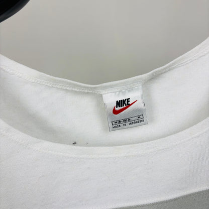 90s Nike Challenge Court Sports Vest T-Shirt White Medium