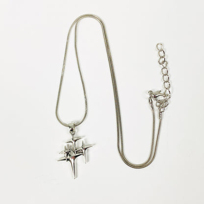 Star Cluster Necklace Stainless Steel