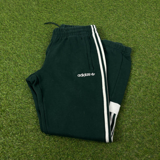 00s Adidas Cotton Joggers Green Medium