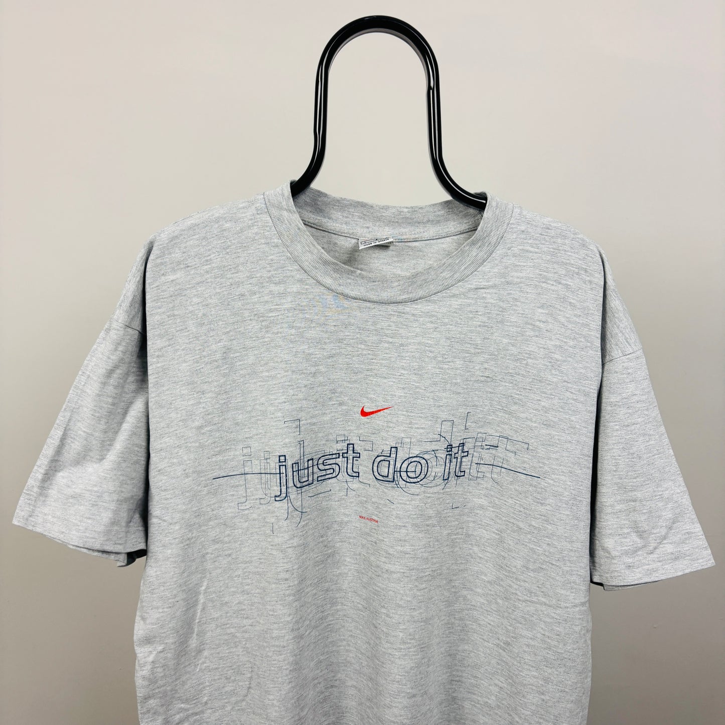 90s Nike Austria T-Shirt Grey Large