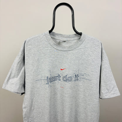 90s Nike Austria T-Shirt Grey Large