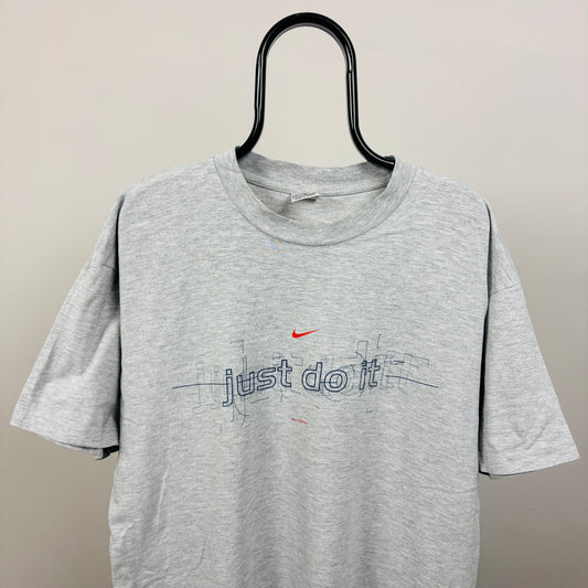 90s Nike Austria T-Shirt Grey Large
