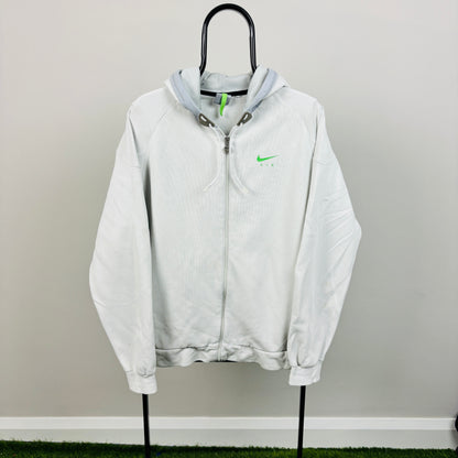 00s Nike Air Max Zip Hoodie White Medium