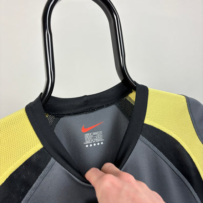 90s Nike Sports T-Shirt Grey Medium