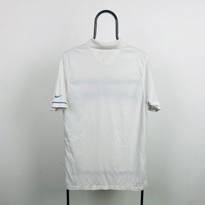 00s Nike Golf Polo Shirt T-Shirt White Medium