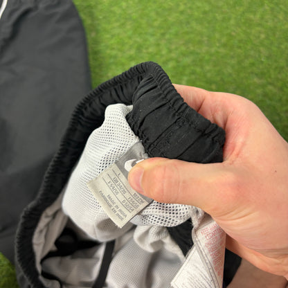 00s Nike Piping Joggers Black Large