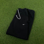 00s Nike NRG Cotton Joggers Black Small