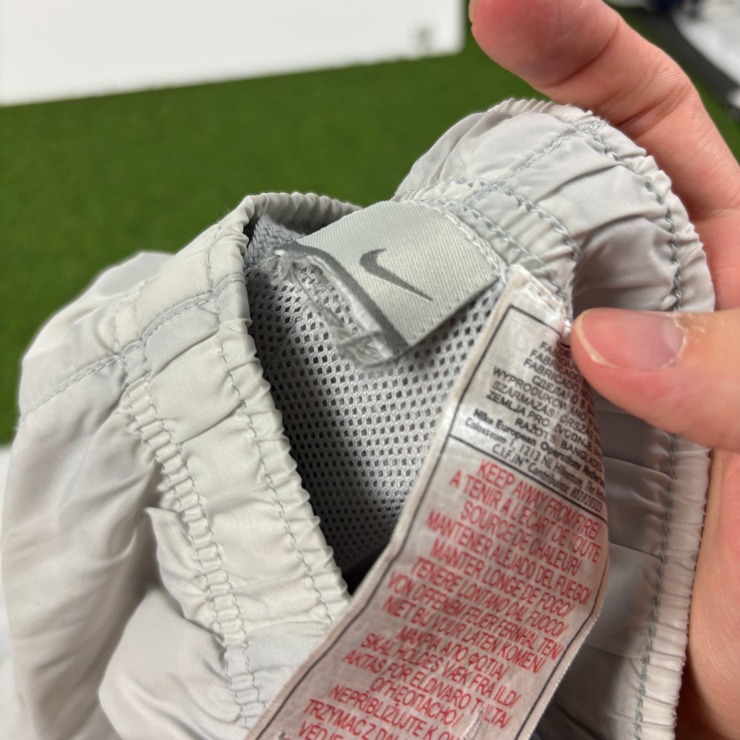 00s Nike Piping Joggers Grey Small