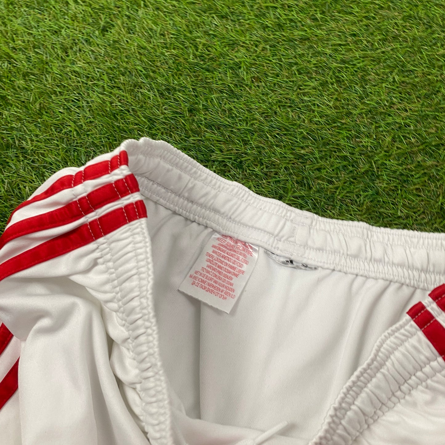 00s Adidas Arsenal Football Shorts White Medium