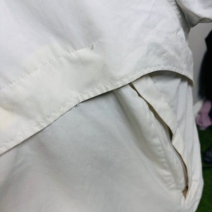 00s Nike Reversible Sidewinder Fleece Coat Jacket White Blue Large