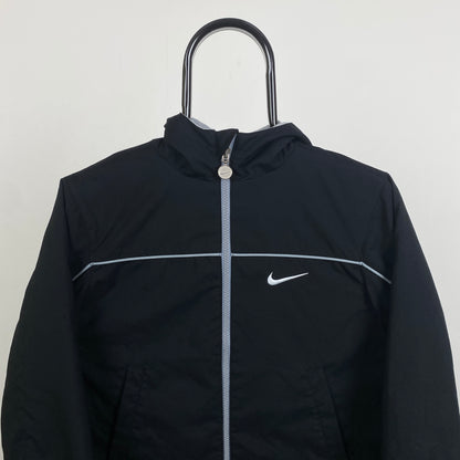 00s Nike Reversible Coat Jacket Black XS