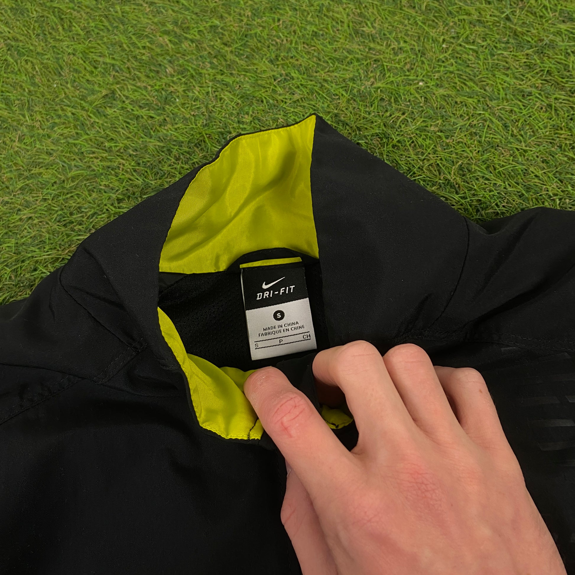 Nike Dri Fit Tracksuit Black Green 00s Nike Dri-Fit Tracksuit