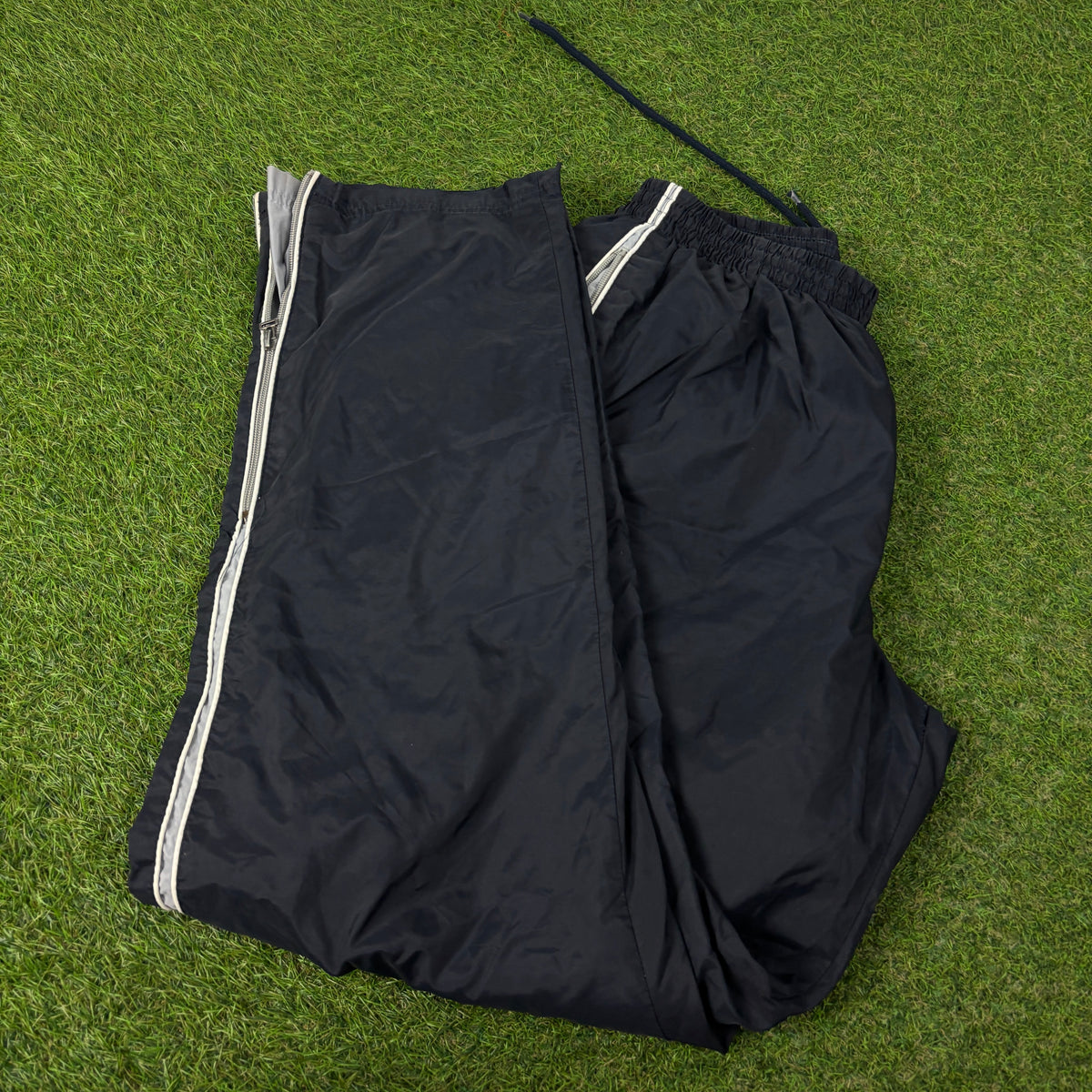 00s Nike Piping Joggers Blue Large