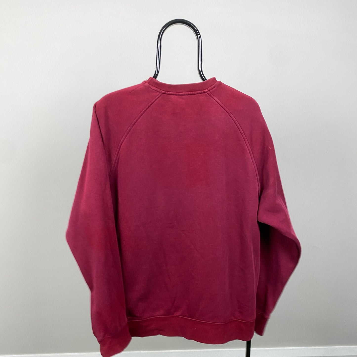 00s Nike Sweatshirt Red Large