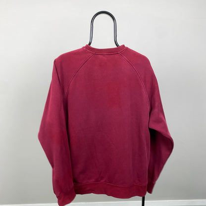 00s Nike Sweatshirt Red Large