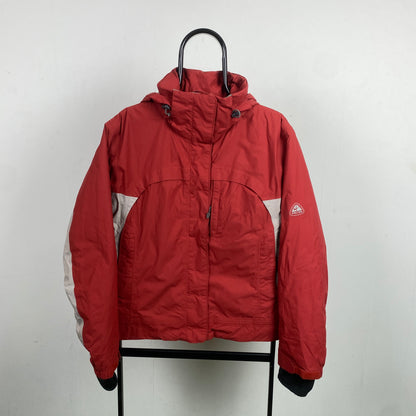 00s Nike ACG Waterproof Puffer Coat Jacket Red Small