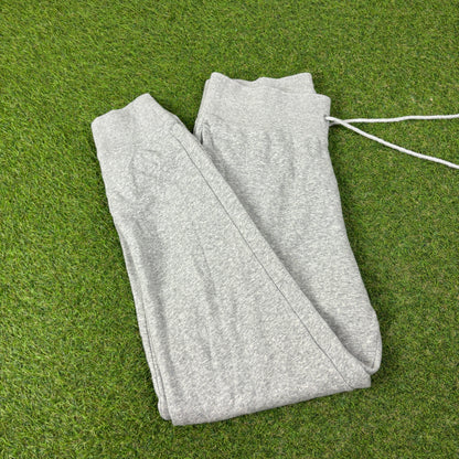 00s Nike Cotton Joggers Grey Medium