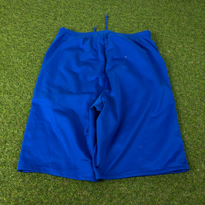 90s Nike Baggy Shorts Blue Small