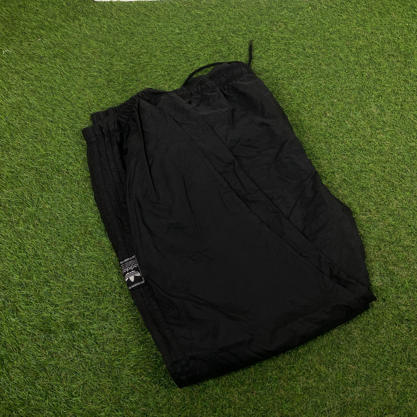 90s Adidas Joggers Black Medium