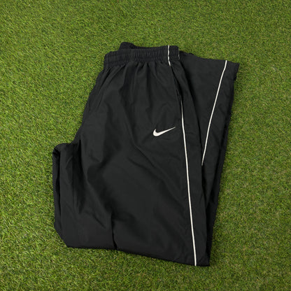 00s Nike Piping Joggers Black Medium