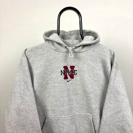 90s Nike Hoodie Grey Medium