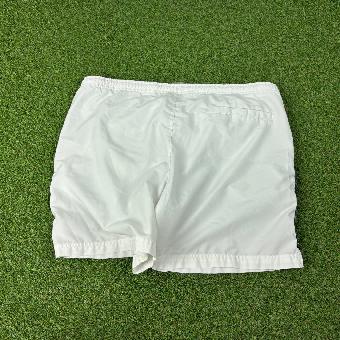 00s Nike Piping Shorts White Large