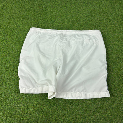00s Nike Piping Shorts White Large