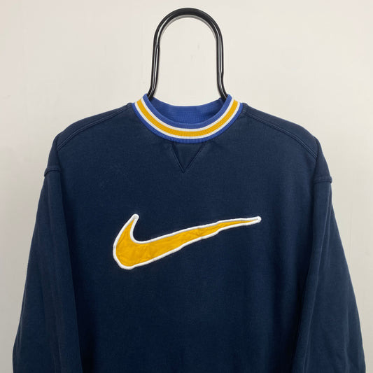 90s Nike Sweatshirt Blue Small