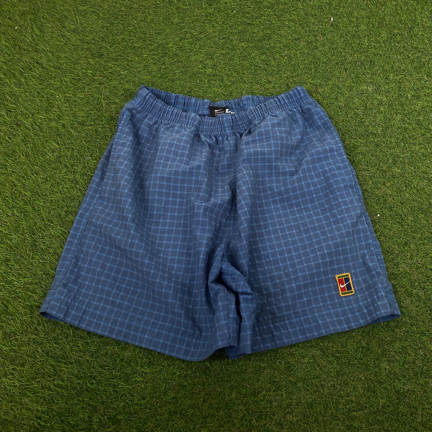 90s Nike Challenge Court Shorts Blue Medium