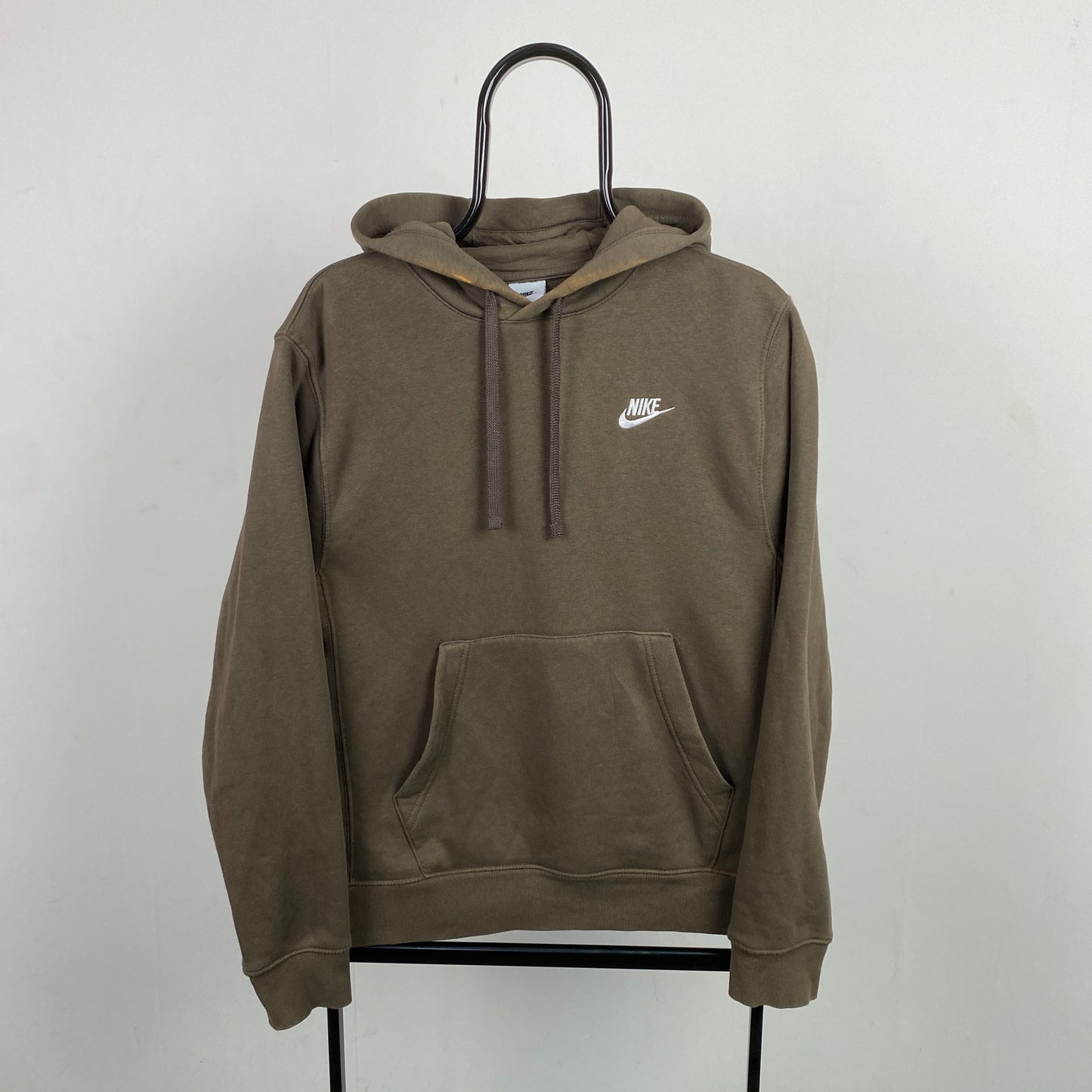 00s Nike Hoodie Brown XS